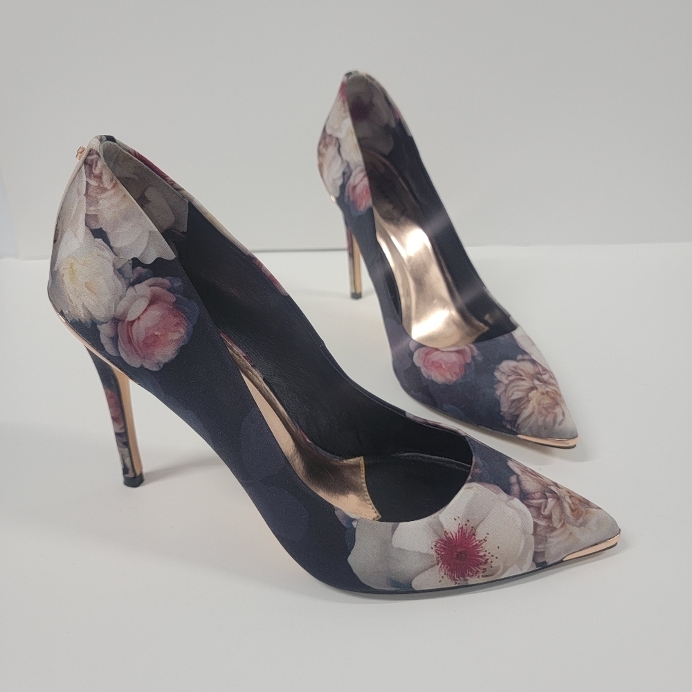 Ted Baker Heels Floral 39.5 9 - Picture 13 of 13